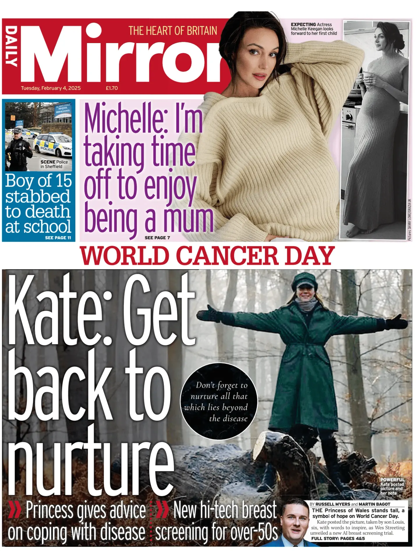 Prima-pagina-Daily Mirror-edizione-di-oggi-04-02-2025